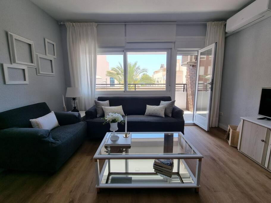 Aguadulce, Apto Santa Monica 2 Hab Con Terraza, Aire, Wifi, A 5 Min De La Playa Агвадульсе Экстерьер фото