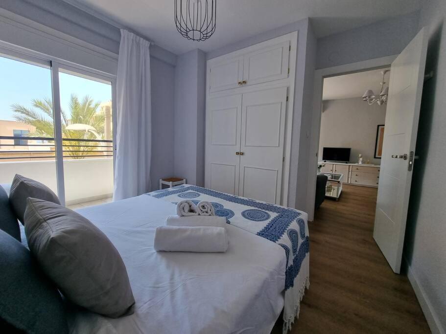 Aguadulce, Apto Santa Monica 2 Hab Con Terraza, Aire, Wifi, A 5 Min De La Playa Агвадульсе Экстерьер фото