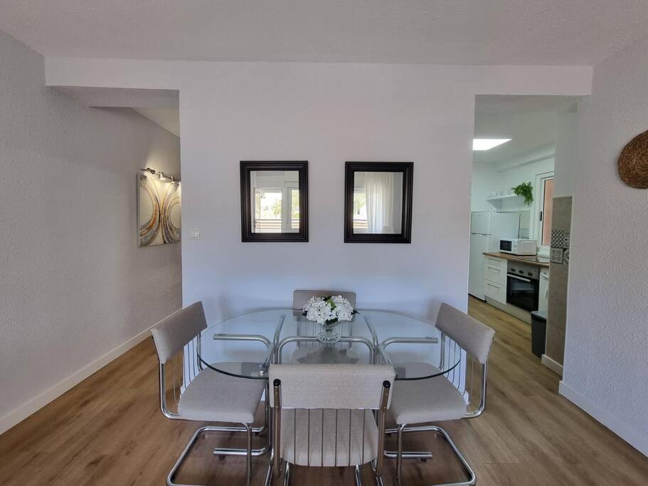 Aguadulce, Apto Santa Monica 2 Hab Con Terraza, Aire, Wifi, A 5 Min De La Playa Агвадульсе Экстерьер фото